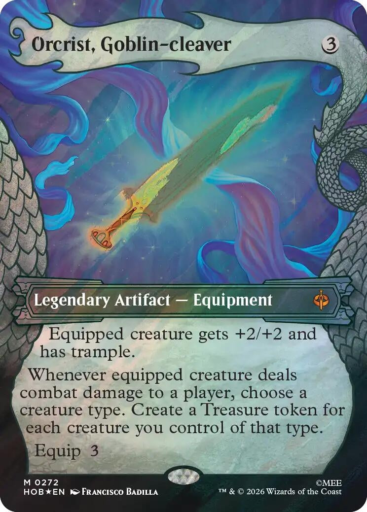 Image for Orcrist, Goblin-cleaver (Showcase) (Surge Foil) (The Hobbit) (272) (HOB) - Magic: The Gathering