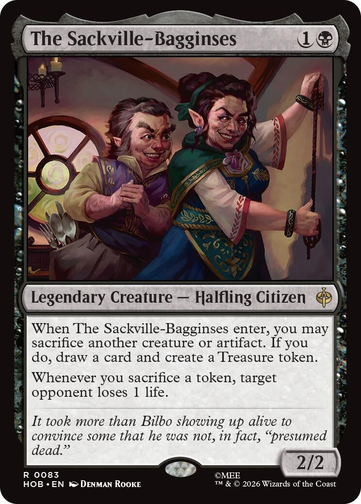 Image for The Sackville-Bagginses (The Hobbit) (83) (HOB) - Magic: The Gathering