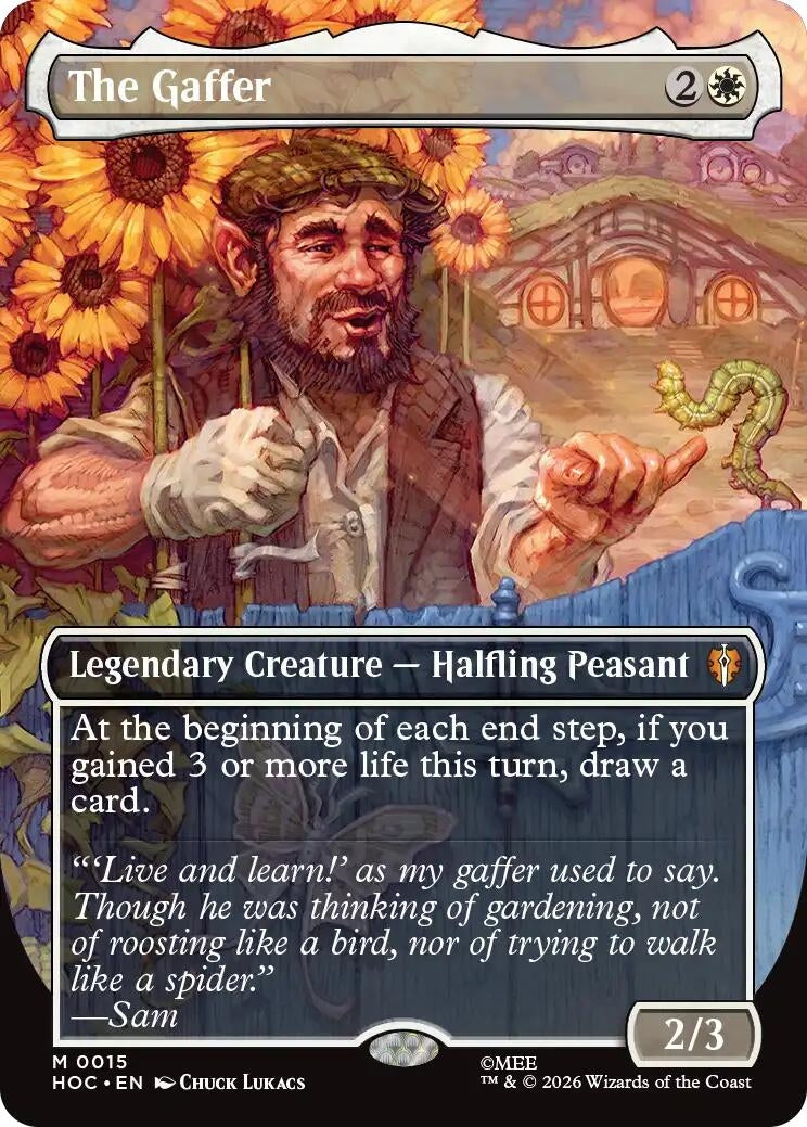 Image for The Gaffer (Borderless) (The Hobbit) (15) (HOB) - Magic: The Gathering