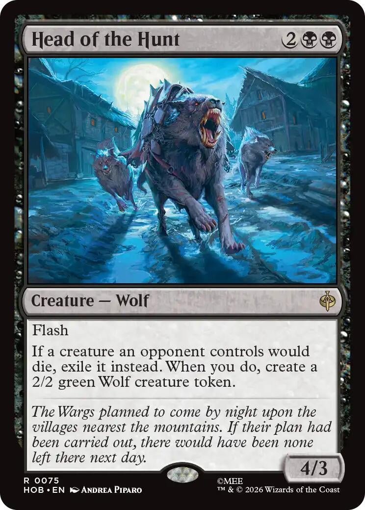 Image for Head of the Hunt (The Hobbit) (75) (HOB) - Magic: The Gathering