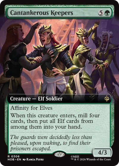 Cantankerous Keepers (Extended Art) (The Hobbit) (306) (HOB)