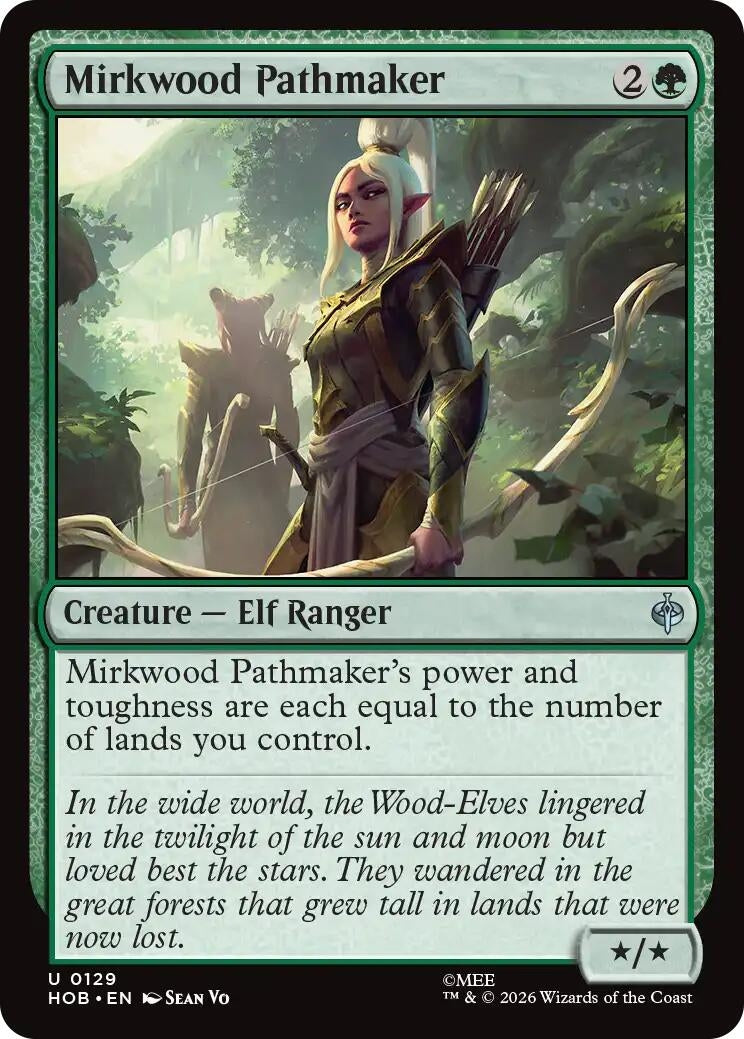 Image for Mirkwood Pathmaker (The Hobbit) (129) (HOB) - Magic: The Gathering