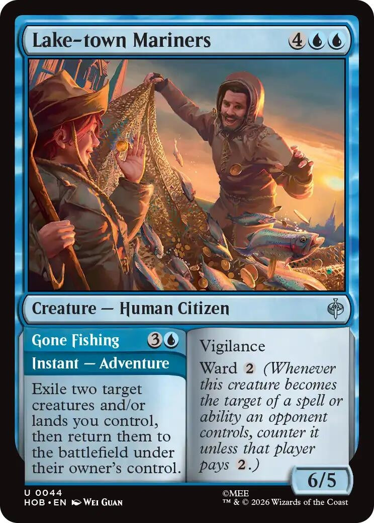 Image for Lake-town Mariners (The Hobbit) (44) (HOB) - Magic: The Gathering