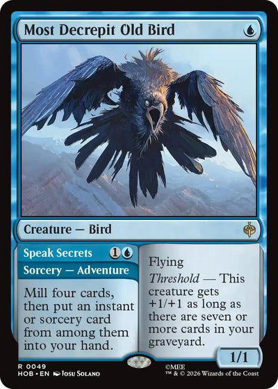 Most Decrepit Old Bird (The Hobbit) (49) (HOB)