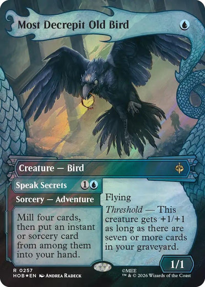 Most Decrepit Old Bird (Showcase) (Surge Foil) (The Hobbit) (257) (HOB)