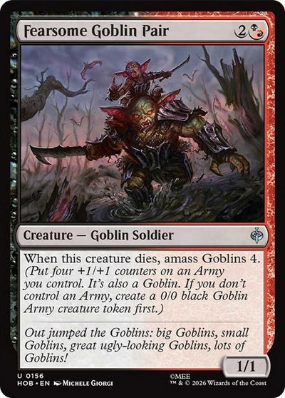 Fearsome Goblin Pair (The Hobbit) (156) (HOB)