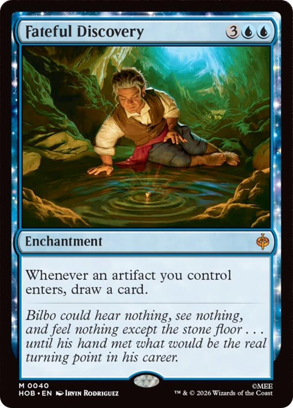 Image for Fateful Discovery (The Hobbit) (40) (HOB) - Magic: The Gathering