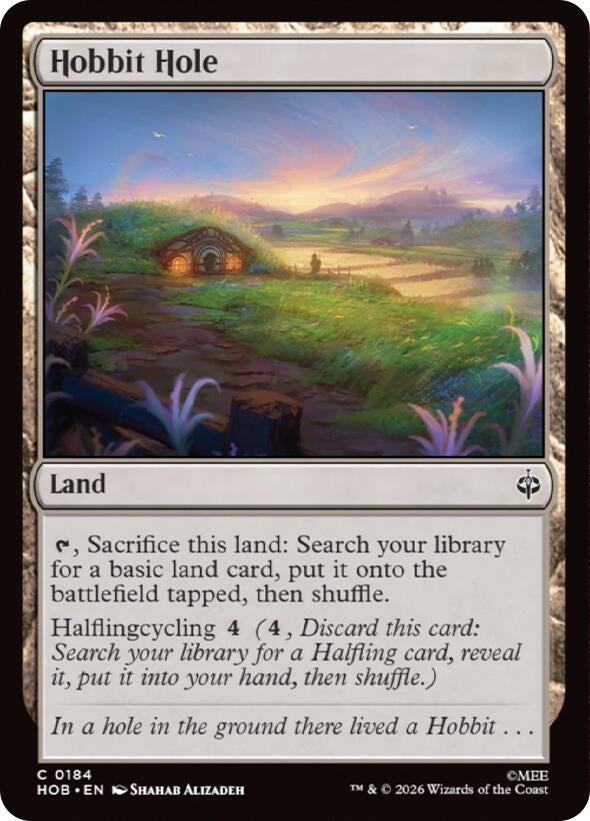 Image for Hobbit Hole (The Hobbit) (184) (HOB) - Magic: The Gathering