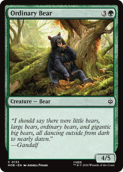 Ordinary Bear (The Hobbit) (133) (HOB)