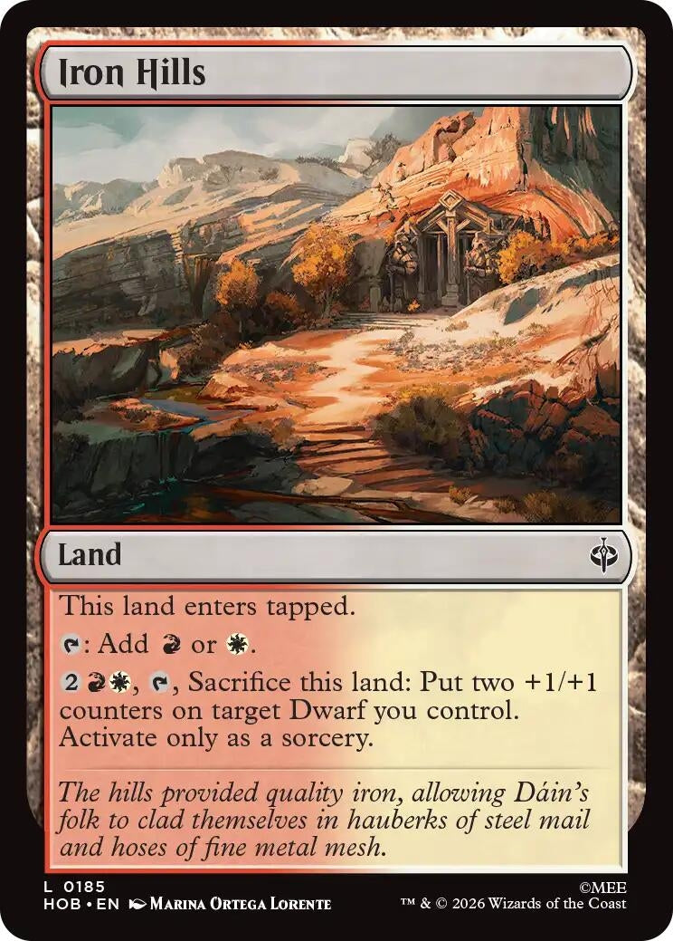 Image for Iron Hills (The Hobbit) (185) (HOB) - Magic: The Gathering