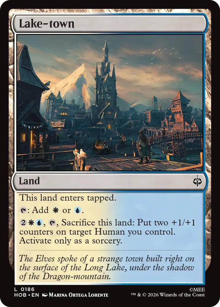 Image for Lake-town (The Hobbit) (186) (HOB) - Magic: The Gathering