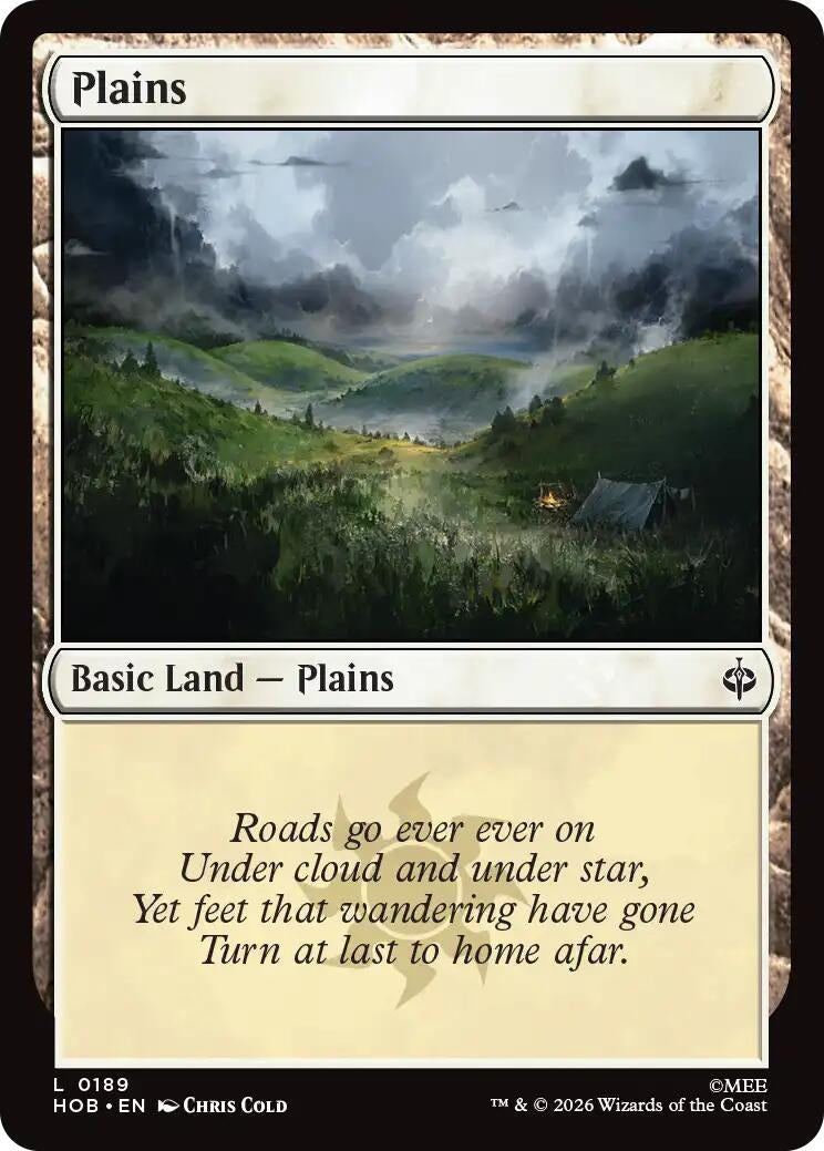 Image for Plains (0189) (The Hobbit) (189) (HOB) - Magic: The Gathering