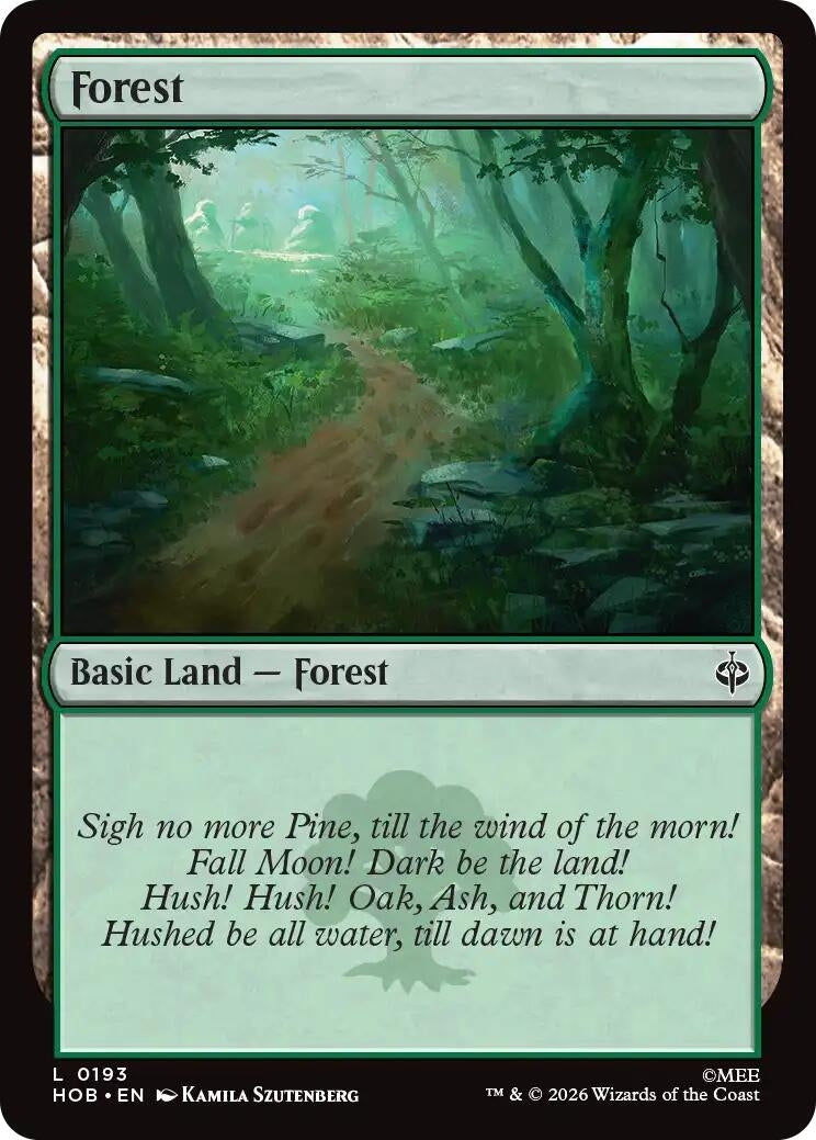 Image for Forest (0193) (The Hobbit) (193) (HOB) - Magic: The Gathering