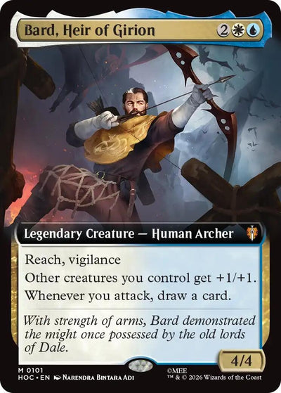 Bard, Heir of Girion (Extended Art) (The Hobbit: Eternal-Legal) (101) (HOC)