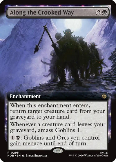 Along the Crooked Way (Extended Art) (The Hobbit) (295) (HOB)