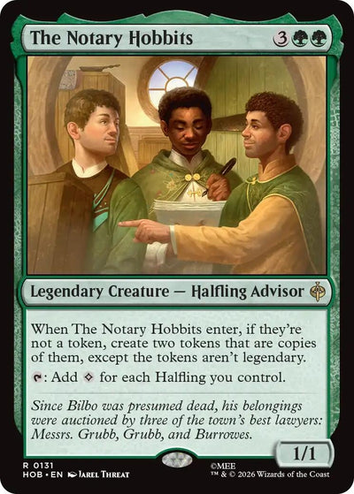 The Notary Hobbits (The Hobbit) (131) (HOB)