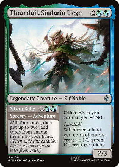Thranduil, Sindarin Liege (The Hobbit) (166) (HOB)