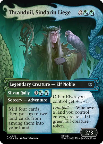 Thranduil, Sindarin Liege (Showcase) (The Hobbit) (233) (HOB)