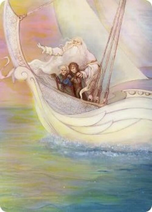 Image for Dawn of a New Age Art Card (Art Series: The Hobbit) (26) (ASHOB) - Magic: The Gathering