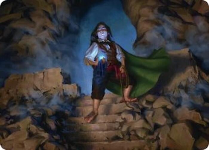Image for Bilbo, Thief in the Night Art Card (Art Series: The Hobbit) (7) (ASHOB) - Magic: The Gathering