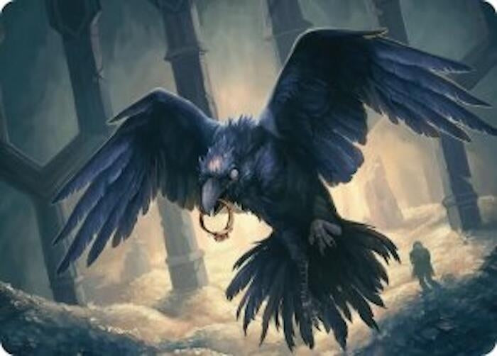 Image for Most Decrepit Old Bird Art Card (Art Series: The Hobbit) (42) (ASHOB) - Magic: The Gathering