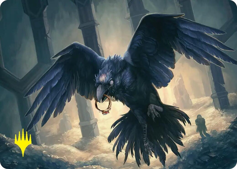 Image for Most Decrepit Old Bird Art Card (Gold-Stamped) (Art Series: The Hobbit) (42) (ASHOB) - Magic: The Gathering