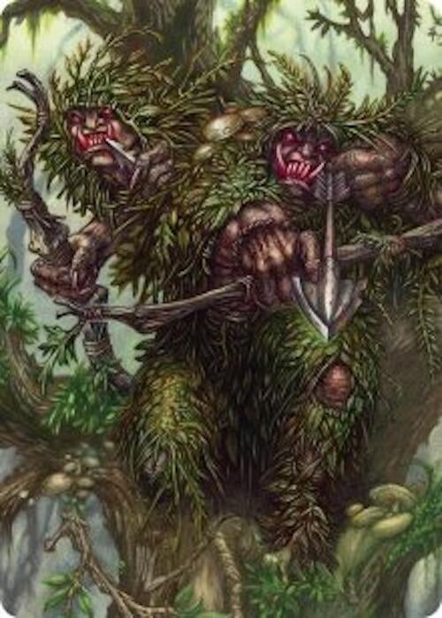 Image for Orcish Bowmasters Art Card (Art Series: The Hobbit) (30) (ASHOB) - Magic: The Gathering