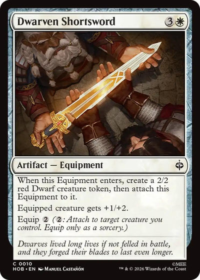 Dwarven Shortsword (The Hobbit) (10) (HOB)