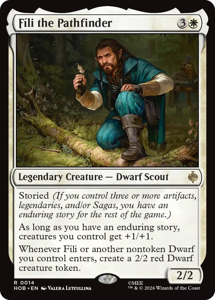 Image for Fili the Pathfinder (The Hobbit) (14) (HOB) - Magic: The Gathering