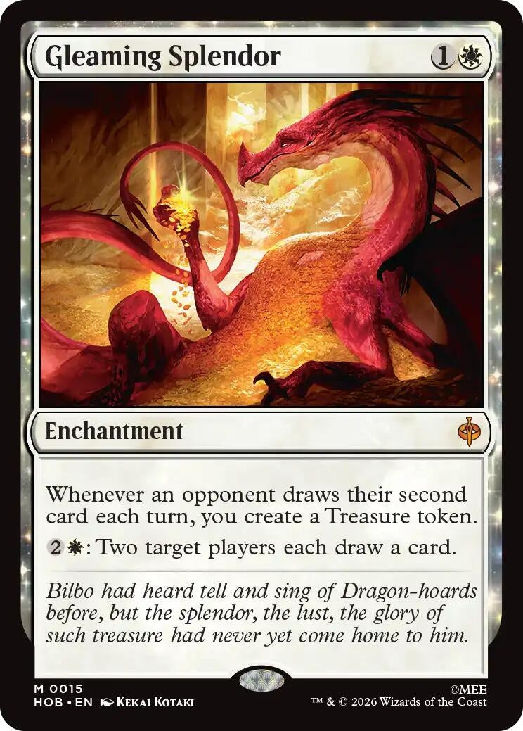 Image for Gleaming Splendor (The Hobbit) (15) (HOB) - Magic: The Gathering