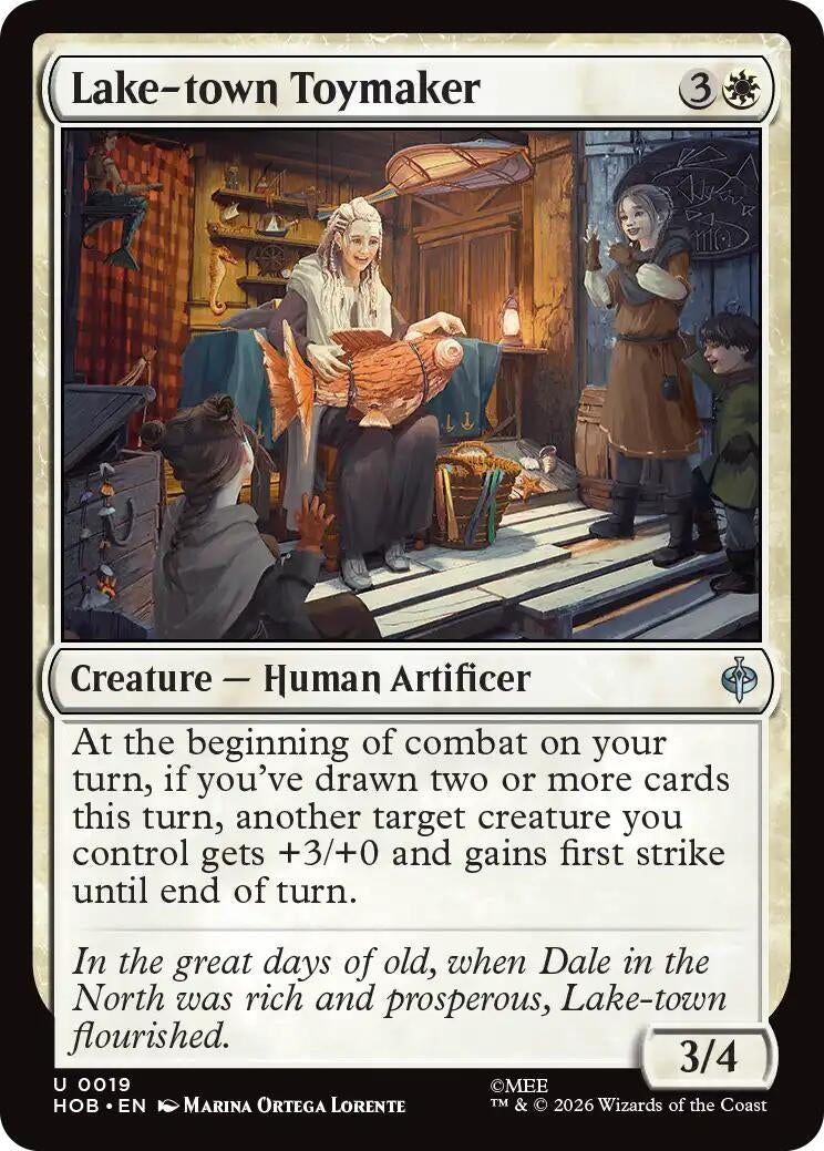 Image for Lake-town Toymaker (The Hobbit) (19) (HOB) - Magic: The Gathering