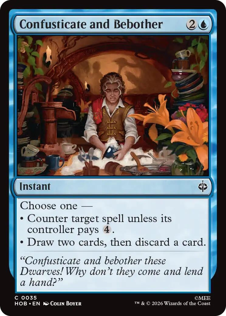 Image for Confusticate and Bebother (The Hobbit) (35) (HOB) - Magic: The Gathering