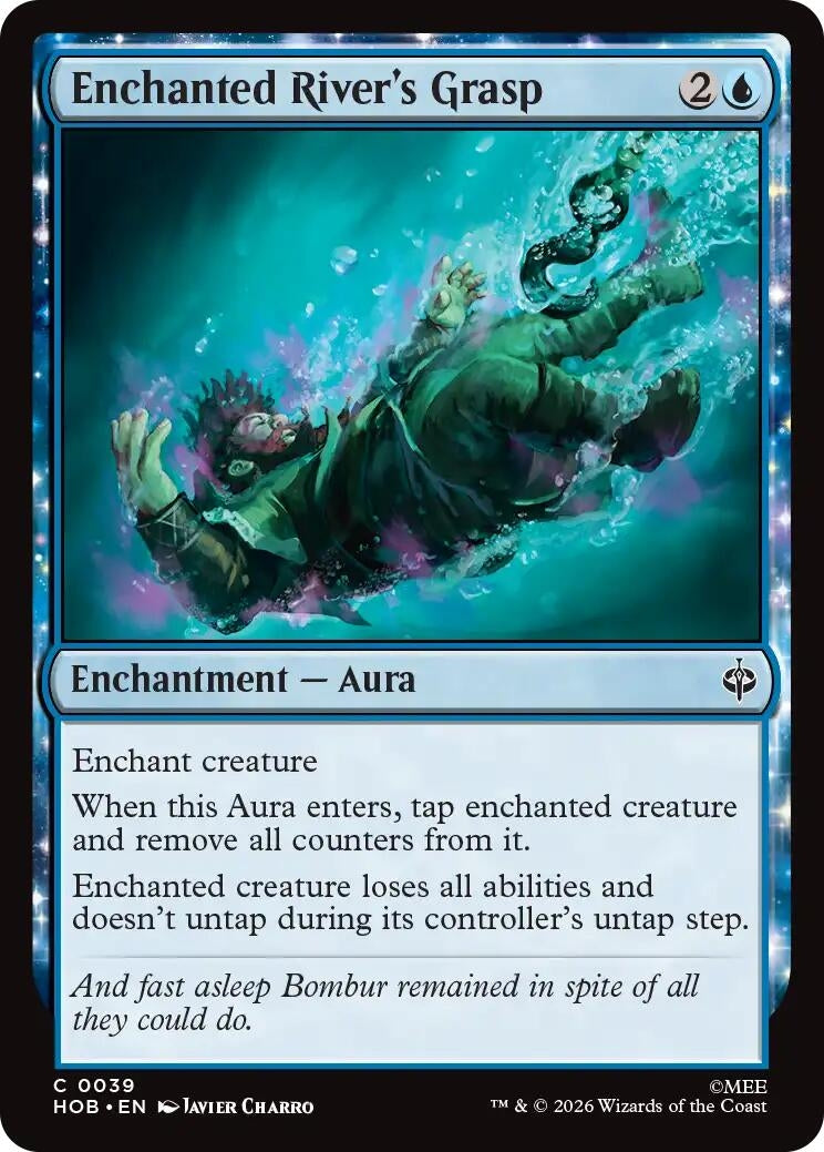 Image for Enchanted River's Grasp (The Hobbit) (39) (HOB) - Magic: The Gathering