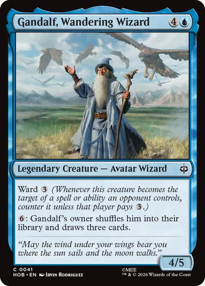 Gandalf, Wandering Wizard (The Hobbit) (41) (HOB)