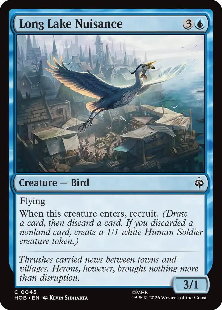 Image for Long Lake Nuisance (The Hobbit) (45) (HOB) - Magic: The Gathering
