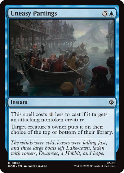 Uneasy Partings (The Hobbit) (58) (HOB)
