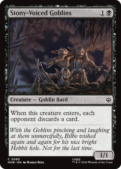 Stony-Voiced Goblins (The Hobbit) (85) (HOB)