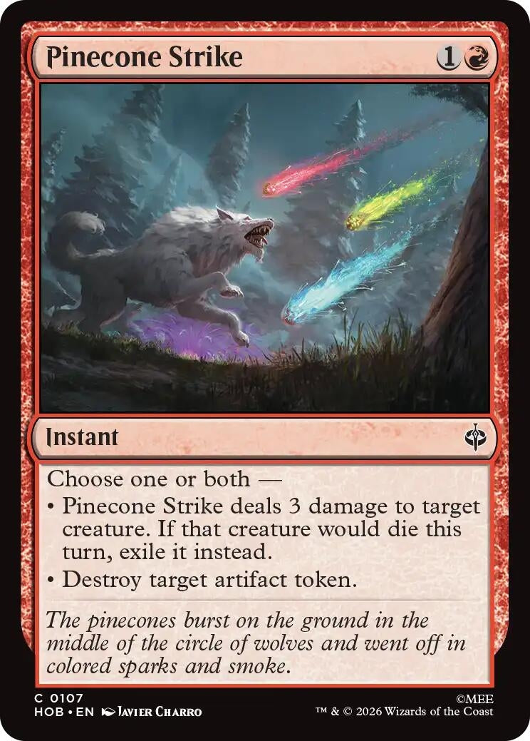 Image for Pinecone Strike (The Hobbit) (107) (HOB) - Magic: The Gathering