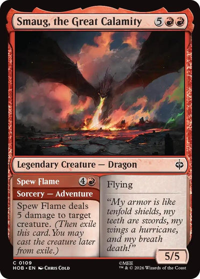 Smaug, the Great Calamity (The Hobbit) (109) (HOB)