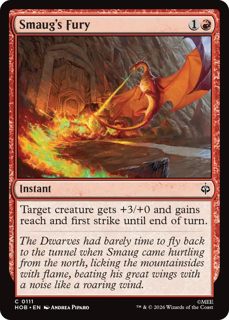 Image for Smaug's Fury (The Hobbit) (111) (HOB) - Magic: The Gathering