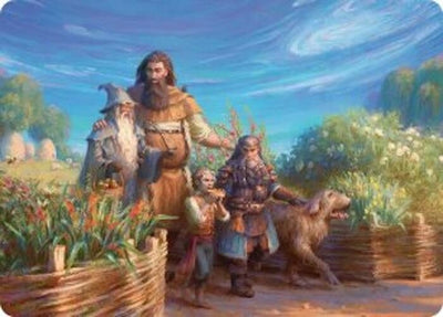 Beorn's Hospitality Art Card (Art Series: The Hobbit) (20) (ASHOB)