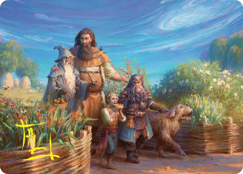 Image for Beorn's Hospitality Art Card (Gold-Stamped Signature) (Art Series: The Hobbit) (20) (ASHOB) - Magic: The Gathering