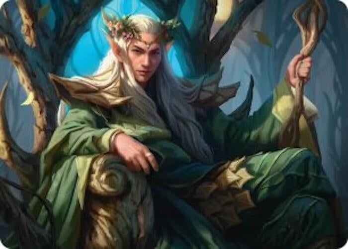 Image for Thranduil, the Elvenking Art Card (Art Series: The Hobbit) (22) (ASHOB) - Magic: The Gathering