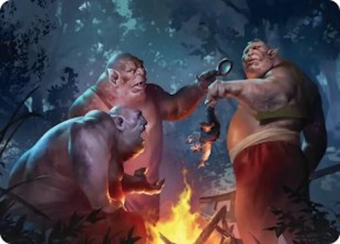 Image for Tom, Bert, and William Art Card (Art Series: The Hobbit) (25) (ASHOB) - Magic: The Gathering