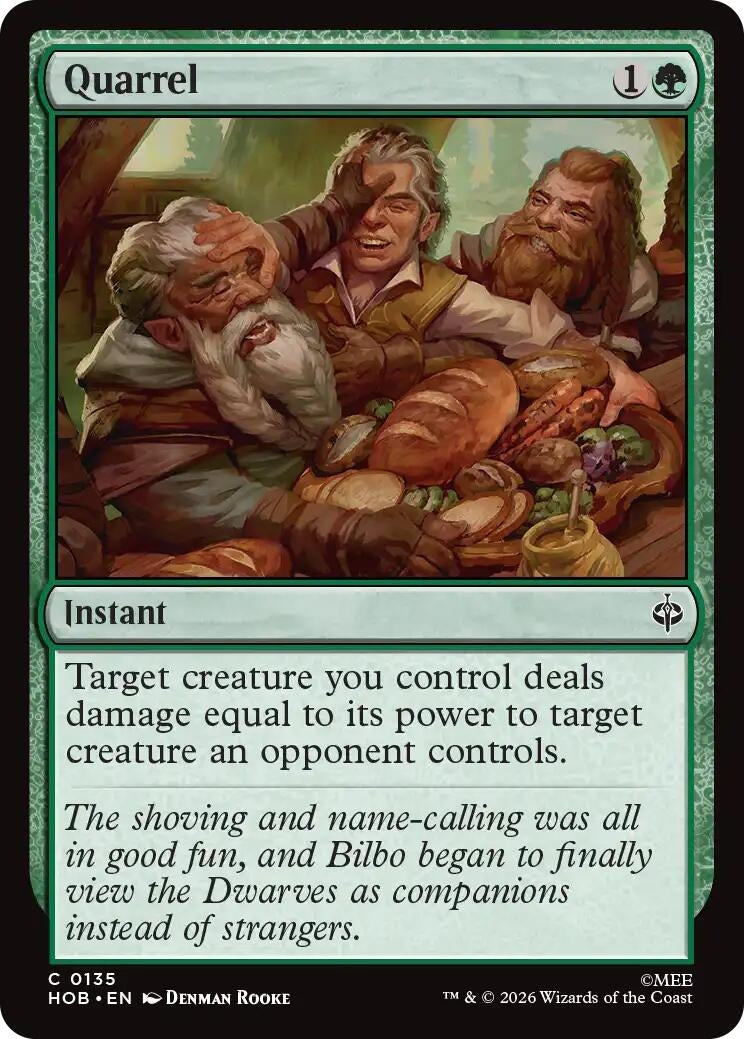 Image for Quarrel (The Hobbit) (135) (HOB) - Magic: The Gathering
