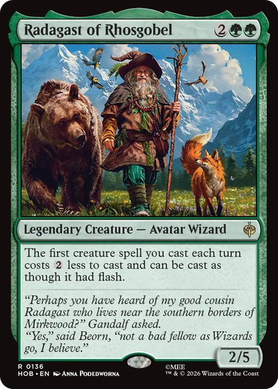 Radagast of Rhosgobel (The Hobbit) (136) (HOB)