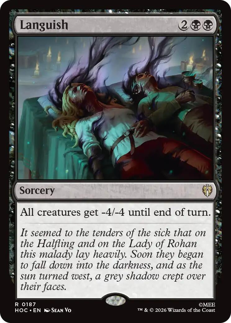 Image for Languish (The Hobbit: Eternal-Legal) (187) (HOC) - Magic: The Gathering