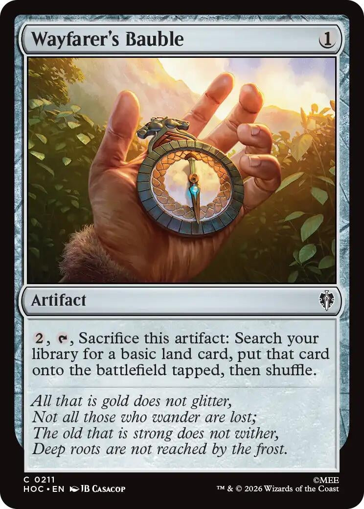 Image for Wayfarer's Bauble (The Hobbit: Eternal-Legal) (211) (HOC) - Magic: The Gathering