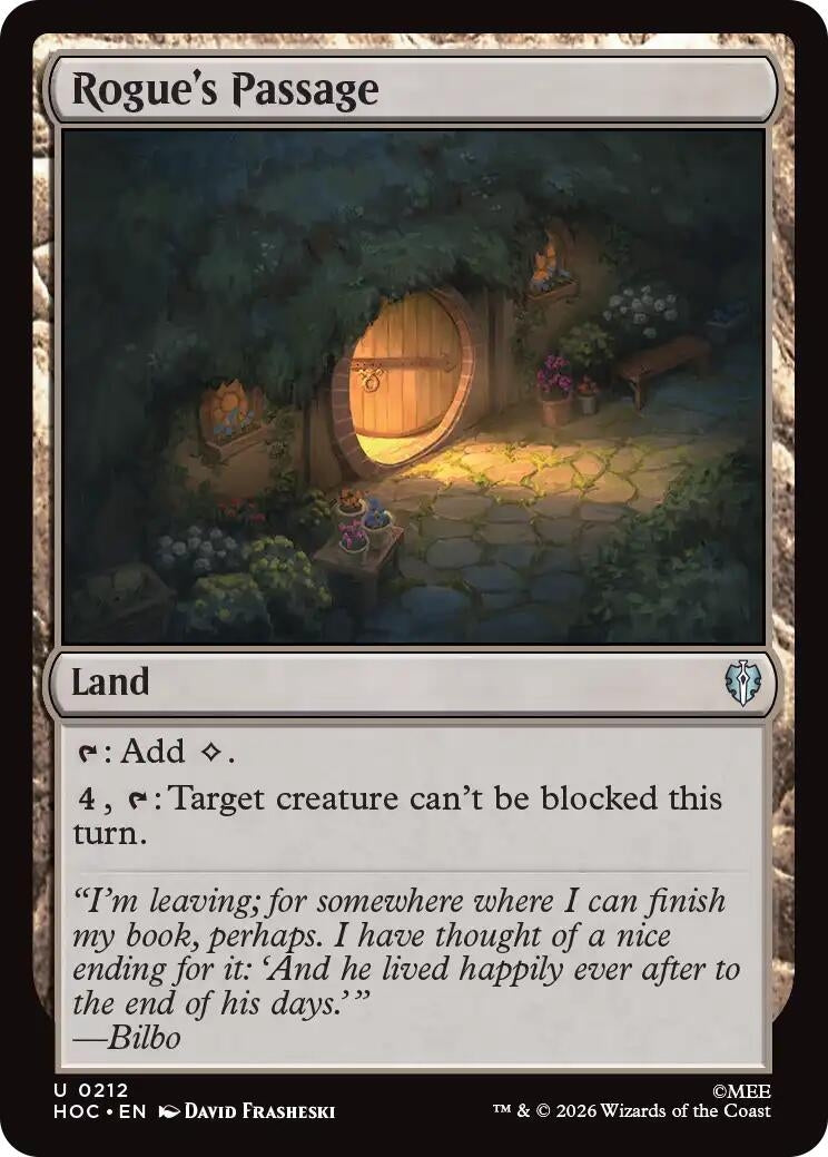 Image for Rogue's Passage (The Hobbit: Eternal-Legal) (212) (HOC) - Magic: The Gathering