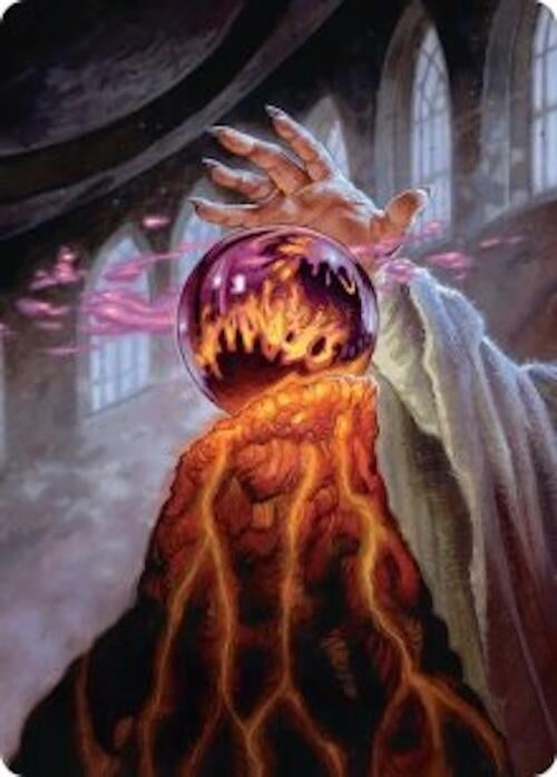 Image for Palantir of Orthanc Art Card (Art Series: The Hobbit) (37) (ASHOB) - Magic: The Gathering